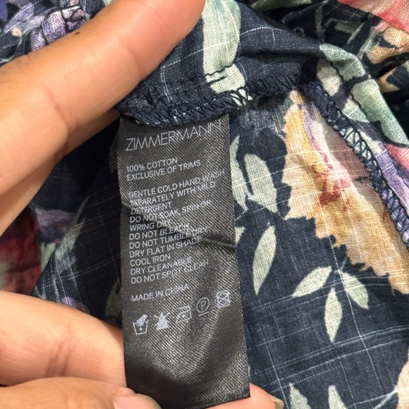 Zimmermann Multicolor Floral Camisole - Picture 7 of 7